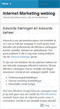 Mobile Screenshot of internetmarketingnieuws.wordpress.com