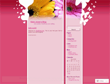 Tablet Screenshot of kelsijones.wordpress.com