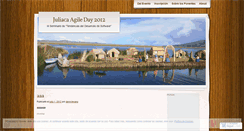 Desktop Screenshot of juliacaagile2012.wordpress.com