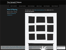 Tablet Screenshot of herwolt.wordpress.com