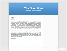 Tablet Screenshot of politicalwives.wordpress.com