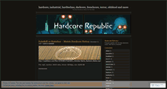 Desktop Screenshot of hardcorerepublic.wordpress.com