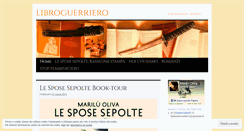 Desktop Screenshot of libroguerriero.wordpress.com