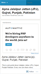 Mobile Screenshot of apnajalalpur.wordpress.com