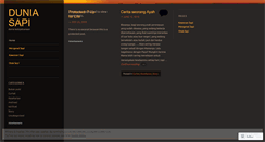 Desktop Screenshot of duniasapi.wordpress.com