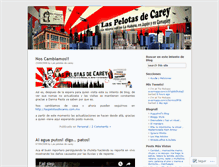 Tablet Screenshot of laspelotasdecarey.wordpress.com