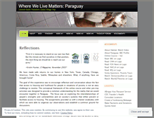 Tablet Screenshot of learnparaguay.wordpress.com