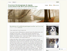 Tablet Screenshot of catsdogsformccainandpalintoo.wordpress.com