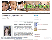 Tablet Screenshot of kidskornerbuffalo.wordpress.com