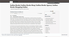 Desktop Screenshot of indianbooks.wordpress.com