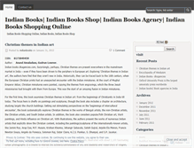 Tablet Screenshot of indianbooks.wordpress.com