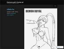 Tablet Screenshot of demonroyal.wordpress.com