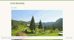 Desktop Screenshot of loveromania.wordpress.com