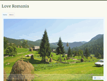 Tablet Screenshot of loveromania.wordpress.com