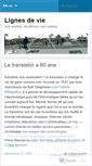 Mobile Screenshot of lignesdevie.wordpress.com