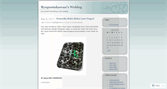 Desktop Screenshot of byupustakawan.wordpress.com
