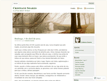 Tablet Screenshot of cristianesoares.wordpress.com