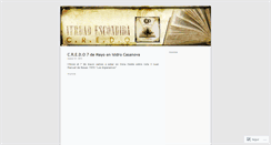Desktop Screenshot of credoweb.wordpress.com