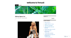 Desktop Screenshot of funmusti.wordpress.com
