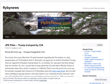 Tablet Screenshot of flybynews.wordpress.com