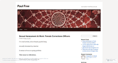 Desktop Screenshot of freepaulfree.wordpress.com