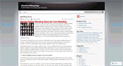 Desktop Screenshot of aboutweddingrings.wordpress.com
