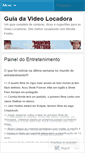 Mobile Screenshot of guiadavideolocadora.wordpress.com