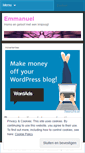 Mobile Screenshot of emmanuelweblog.wordpress.com