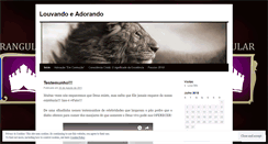 Desktop Screenshot of louvandoeadorando.wordpress.com