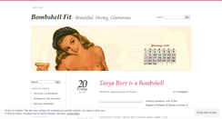 Desktop Screenshot of bombshellfit.wordpress.com