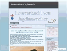 Tablet Screenshot of jagdhausweiher.wordpress.com