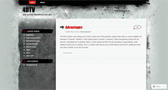 Desktop Screenshot of 4dtv.wordpress.com