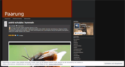 Desktop Screenshot of paarung.wordpress.com