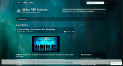 Desktop Screenshot of globalvipservice.wordpress.com