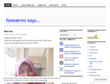 Tablet Screenshot of foreverma.wordpress.com
