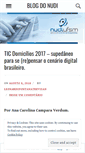 Mobile Screenshot of nudiufsm.wordpress.com
