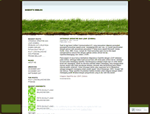Tablet Screenshot of boedot.wordpress.com