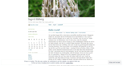 Desktop Screenshot of ingvil.wordpress.com