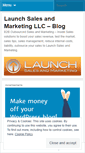 Mobile Screenshot of launchsalesandmarketing.wordpress.com
