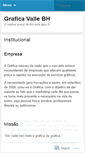 Mobile Screenshot of graficavalle.wordpress.com