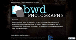 Desktop Screenshot of bwdphotography.wordpress.com