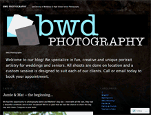 Tablet Screenshot of bwdphotography.wordpress.com