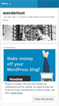 Mobile Screenshot of inwanderlust.wordpress.com