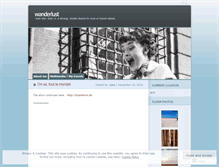 Tablet Screenshot of inwanderlust.wordpress.com