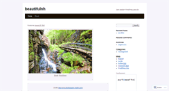 Desktop Screenshot of beautifulnh.wordpress.com