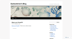Desktop Screenshot of danboettcher.wordpress.com