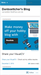 Mobile Screenshot of danboettcher.wordpress.com