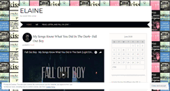 Desktop Screenshot of elainengo.wordpress.com