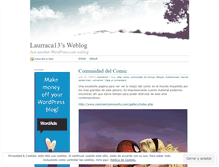 Tablet Screenshot of laurraca13.wordpress.com