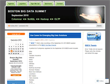 Tablet Screenshot of bostonbigdatasummit.wordpress.com